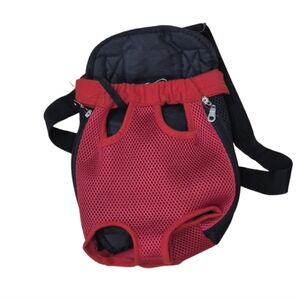 Red and Black Pet Carrier pack